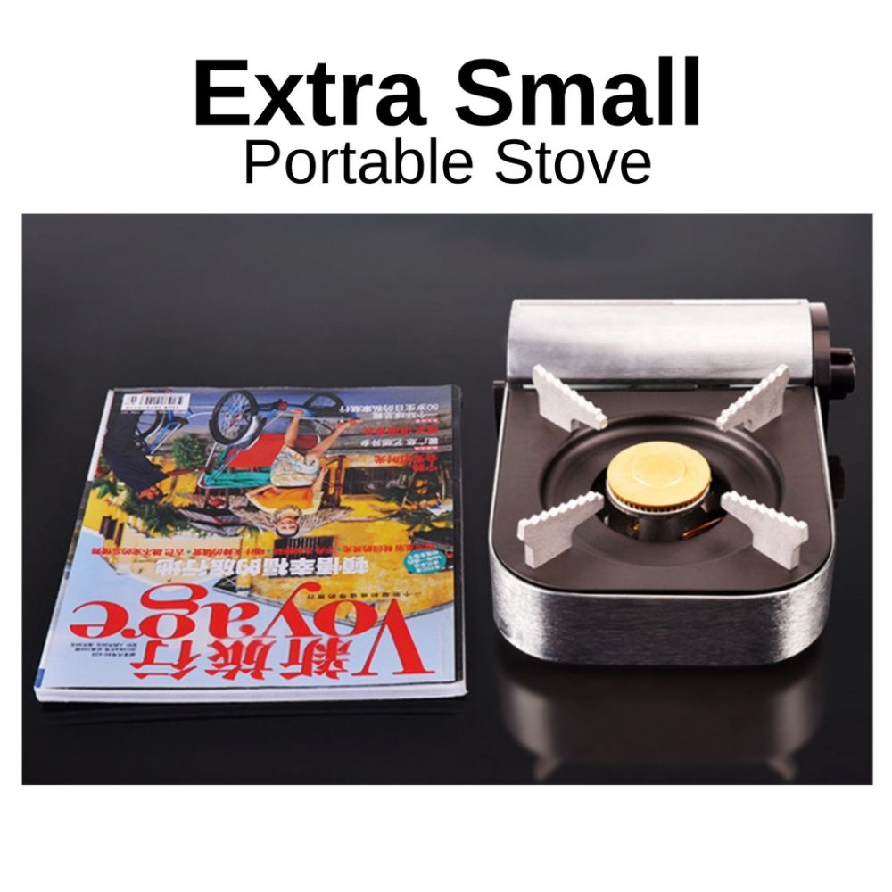 Portable Mini Camping Gas Stove Butane Cooker for Picnic Hiking Steamboat Dapur Gas Memasak Mini ( JD-208 ) - Image 2