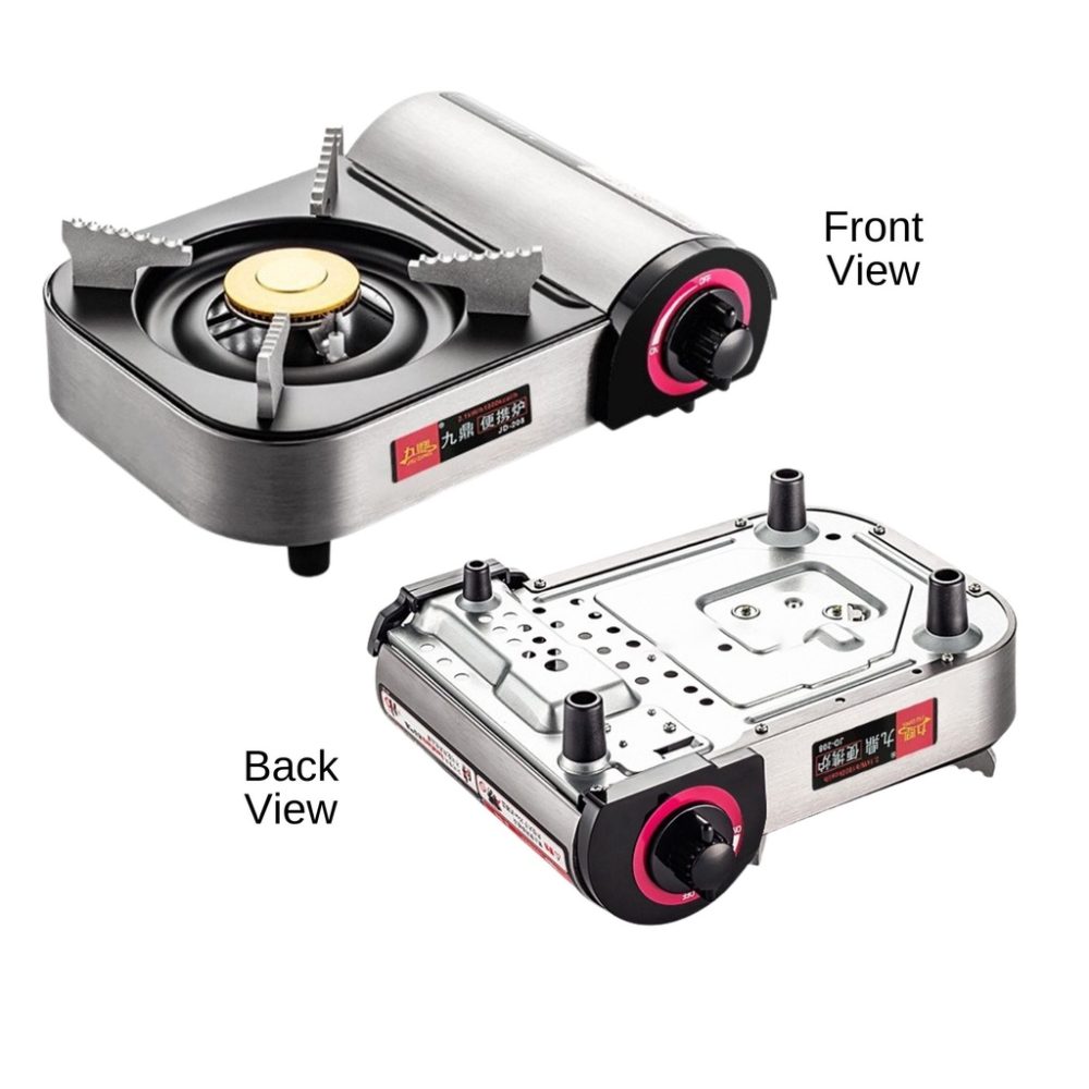 Portable Mini Camping Gas Stove Butane Cooker for Picnic Hiking Steamboat Dapur Gas Memasak Mini ( JD-208 ) - Image 6