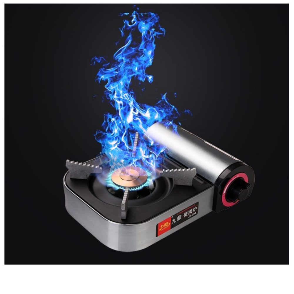 Portable Mini Camping Gas Stove Butane Cooker for Picnic Hiking Steamboat Dapur Gas Memasak Mini ( JD-208 ) - Image 7