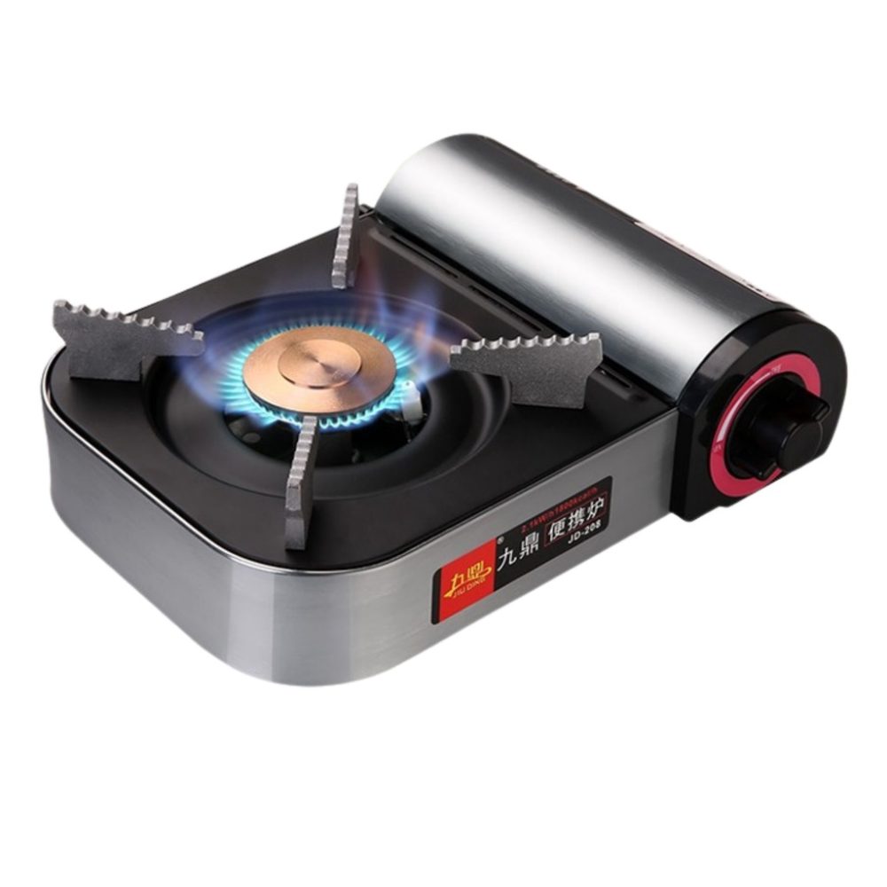 Portable Mini Camping Gas Stove Butane Cooker for Picnic Hiking Steamboat Dapur Gas Memasak Mini ( JD-208 ) - Image 9